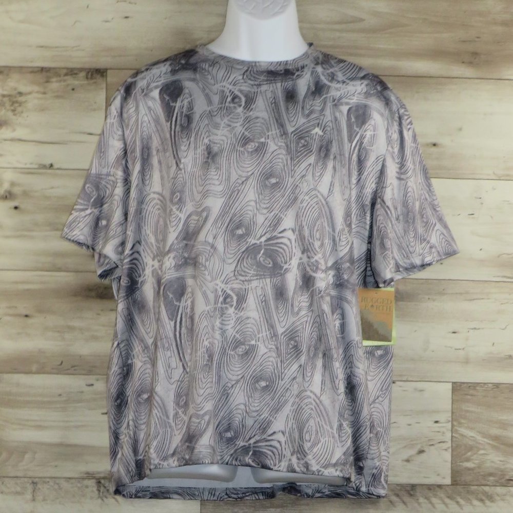 Rugged‎ Earth* Men's Short Sleeve Crew Neck Straight Hem Pullover Tee Shirt~ XL